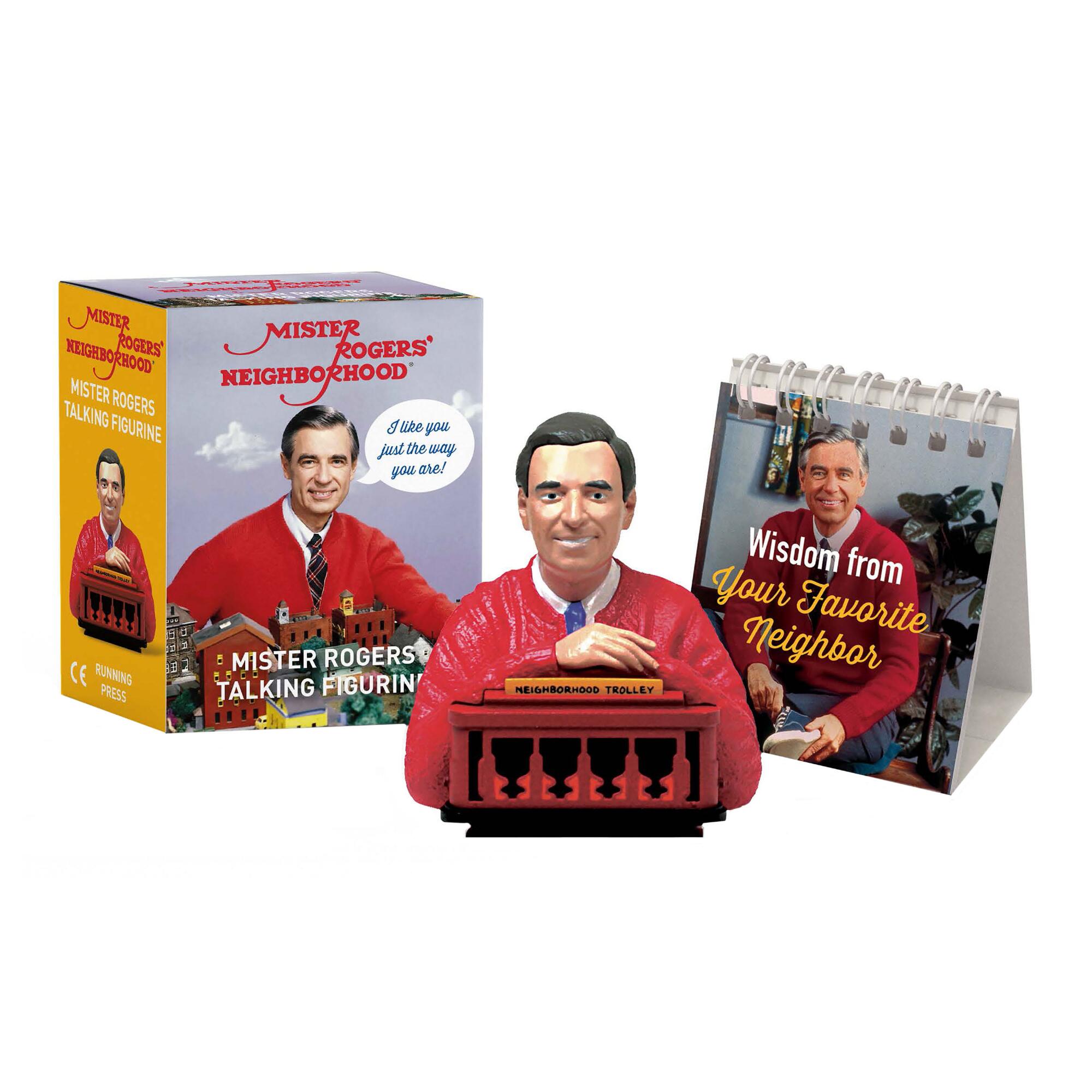 Mini Mister Rogers Talking Figurine Set: Red by World Market