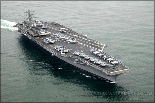 Poster, Many Sizes Available; Uss Nimitz | Cvn-68