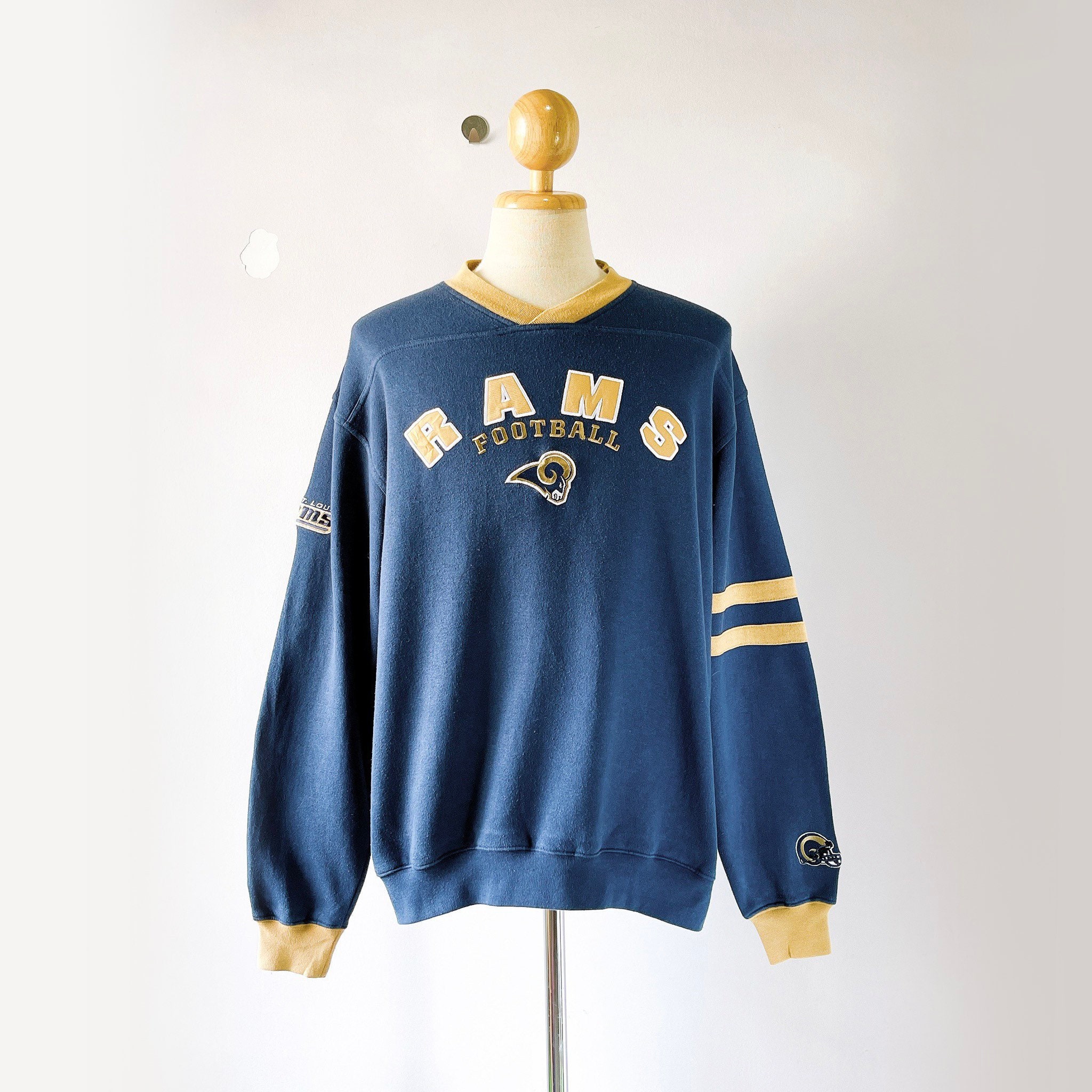 90S St. Louis Rams Nfl Football Sweatshirt | Size L