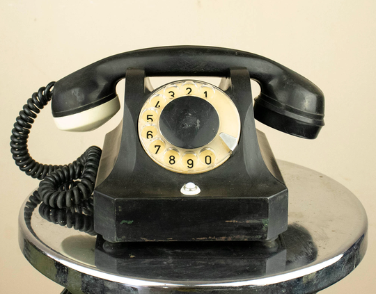 Vintage Bakelite Rotary Telephone 1957