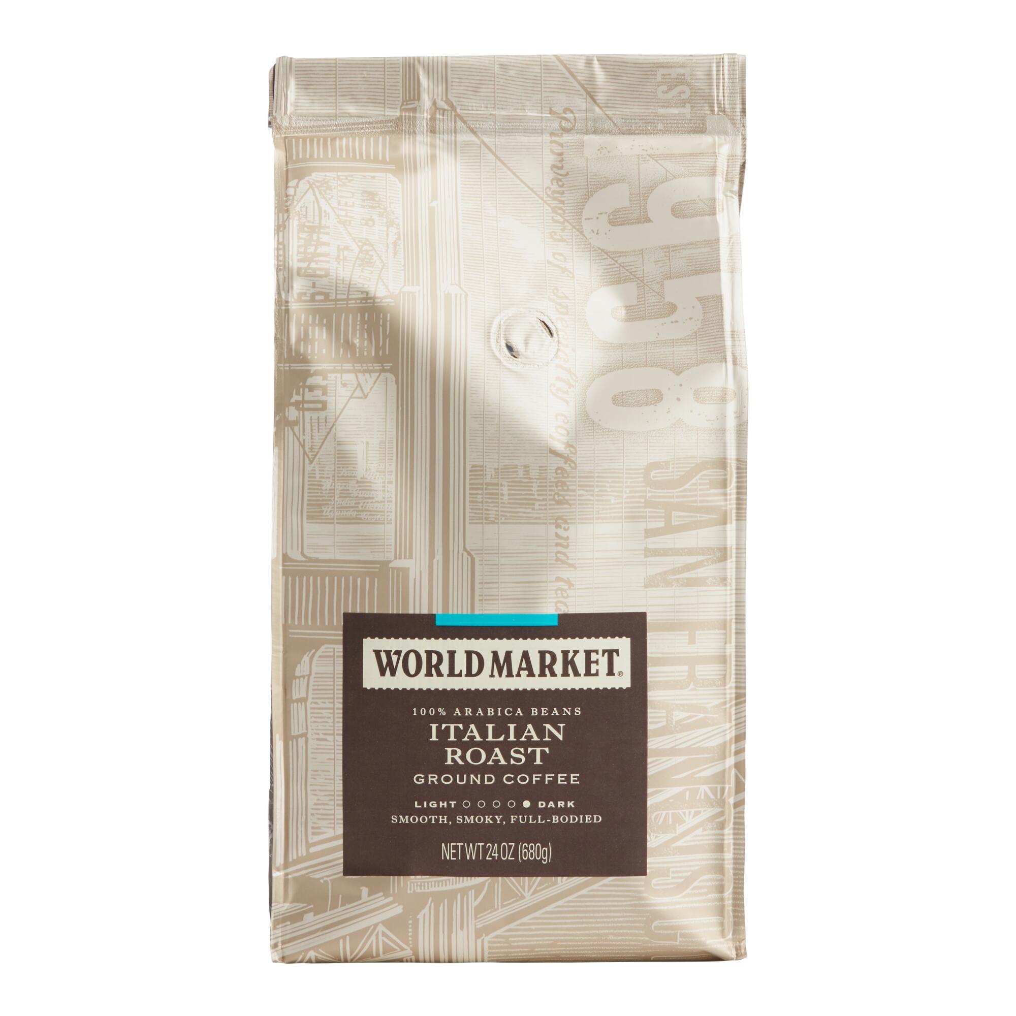 24 Oz. World Market Italian Roast Ground Coffee by World Market