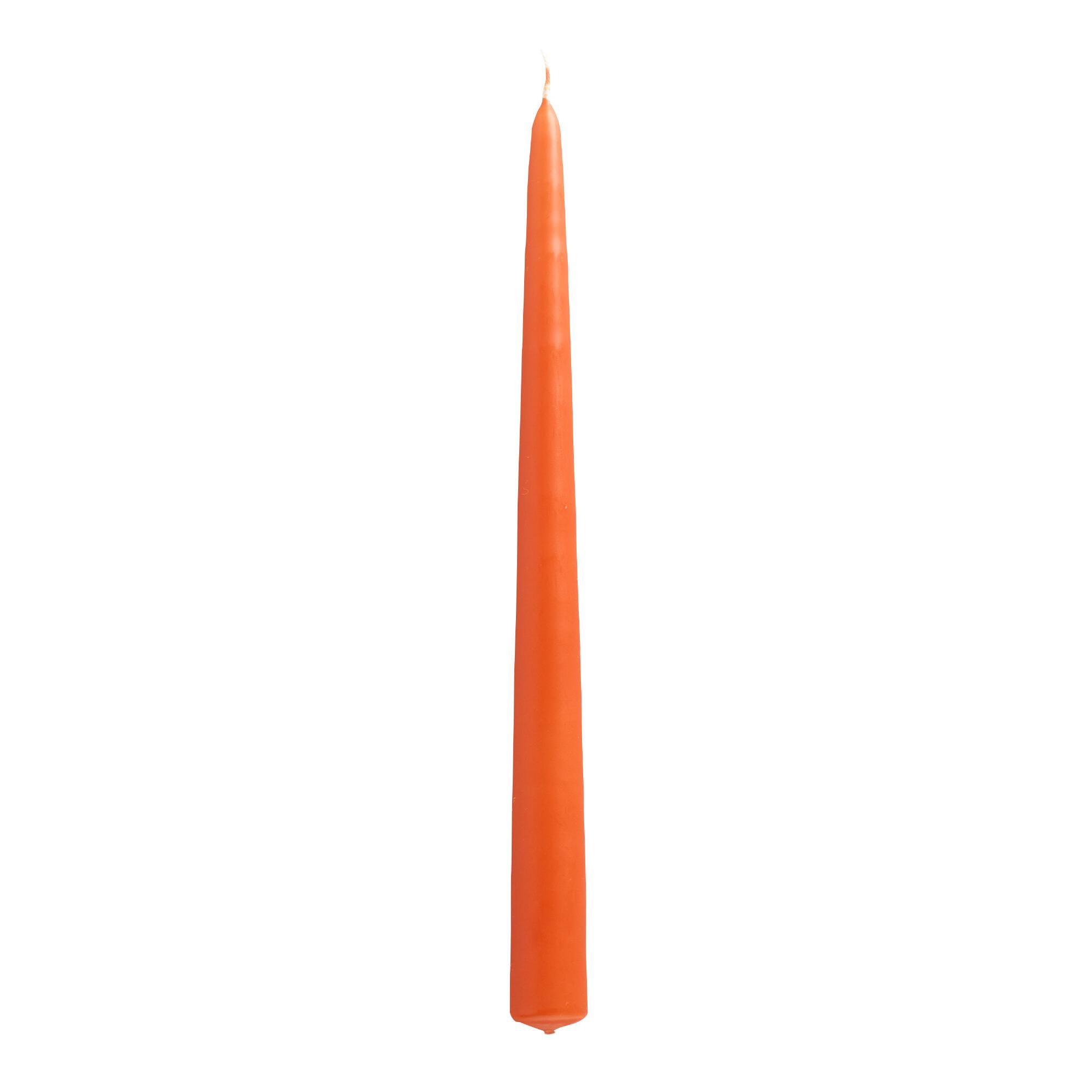 Orange Taper Candles 2 Pack by World Market