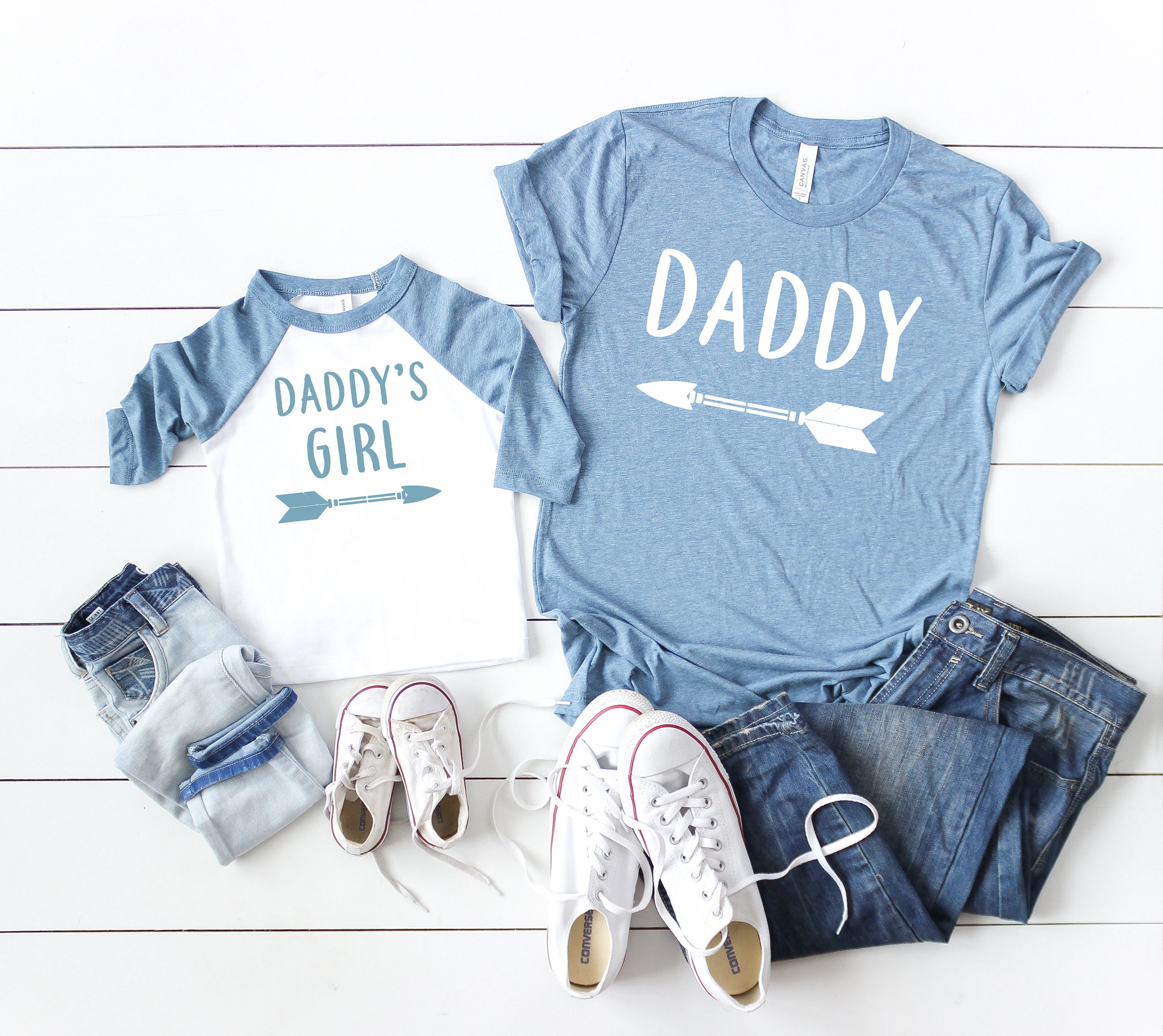 Dad & Daughter Shirts, Gift For Father, Daddy Me Matching Set, Matching, Tees, Dad's Bday