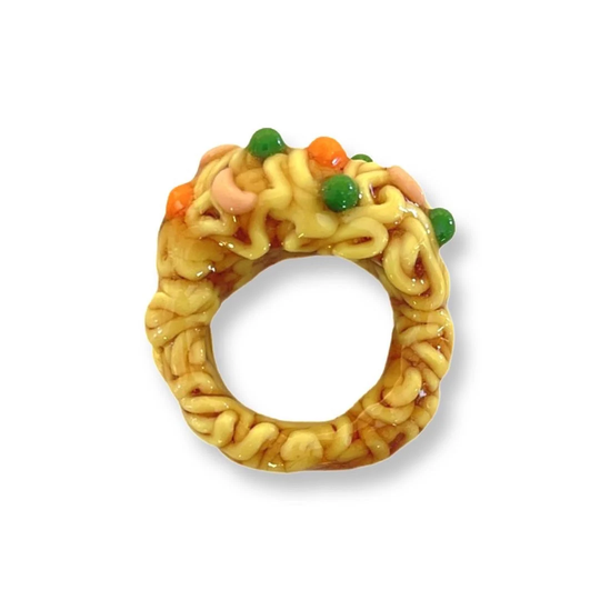 Instant Ramen Cup Noodles Shrimp Ring