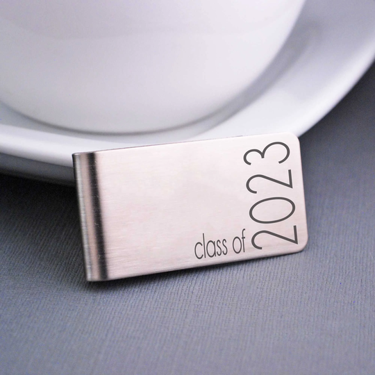 Graduation Gift For Him, Money Clip, Class Of 2023 Personalized Graduate, High School, College