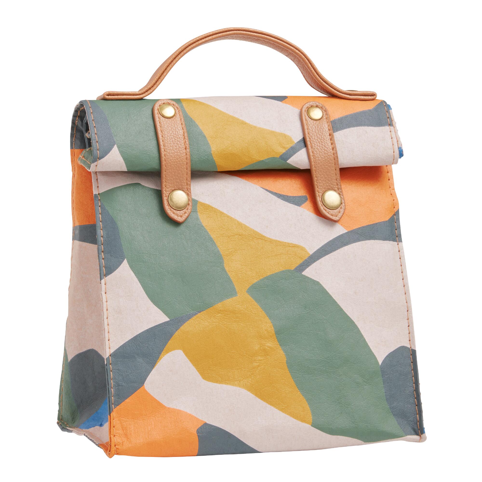 Kinship Insulated Fabric Lunch Bag - Paper by World Market
