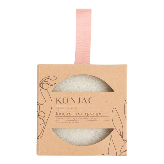 A&G Kline Konjac Face Sponge: Brown - Plastic by World Market