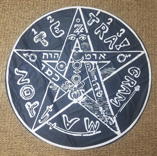 Tetragrammaton Ritual Circle Cloth