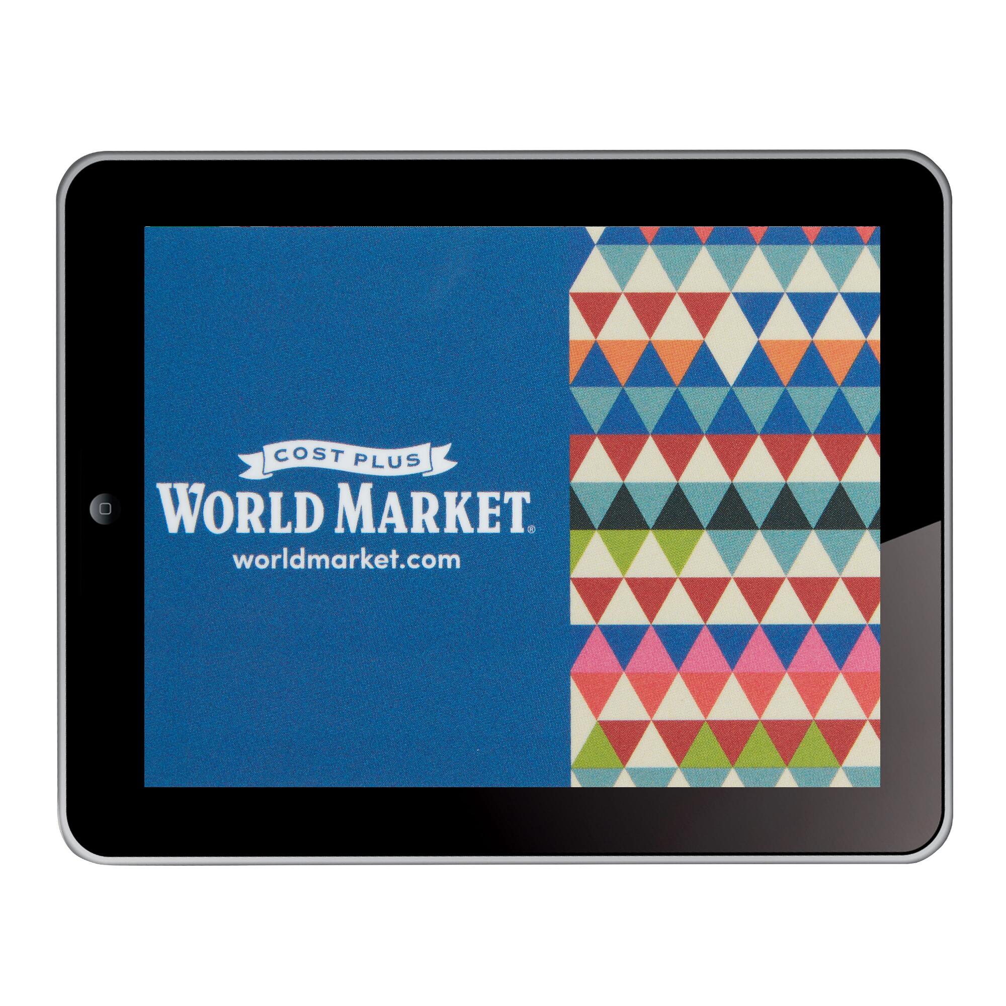 Give an Online eGift Card by World Market