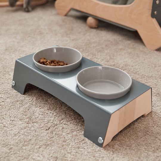 Pet Feeder, Bowl, Food Station, Dog Bowl & Cat Stand, Elevated Bowls, Raised Small Stand
