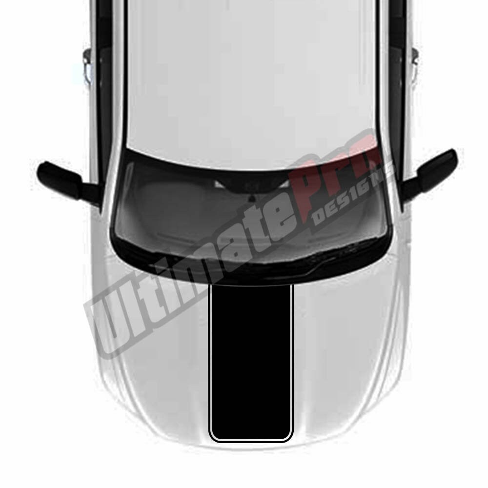 Hood Wrap Sticker Decal Compatible With Dodge Ram 1500 Crew Cab Frond Scoop Vinyl Rebel Laramie Longhorn 4x4 2019 2010 Off Road Vent