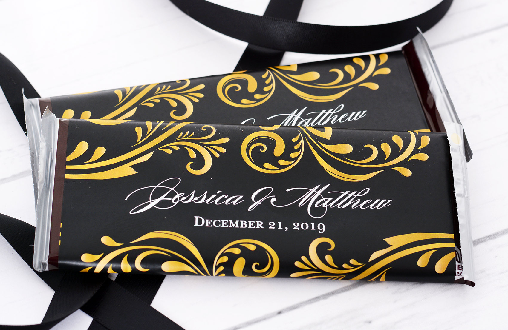 Wedding Candy Bar Wrappers - 25 Chocolate Wrappers Cute Labels Custom Stickers For Weddings #wdihb-118