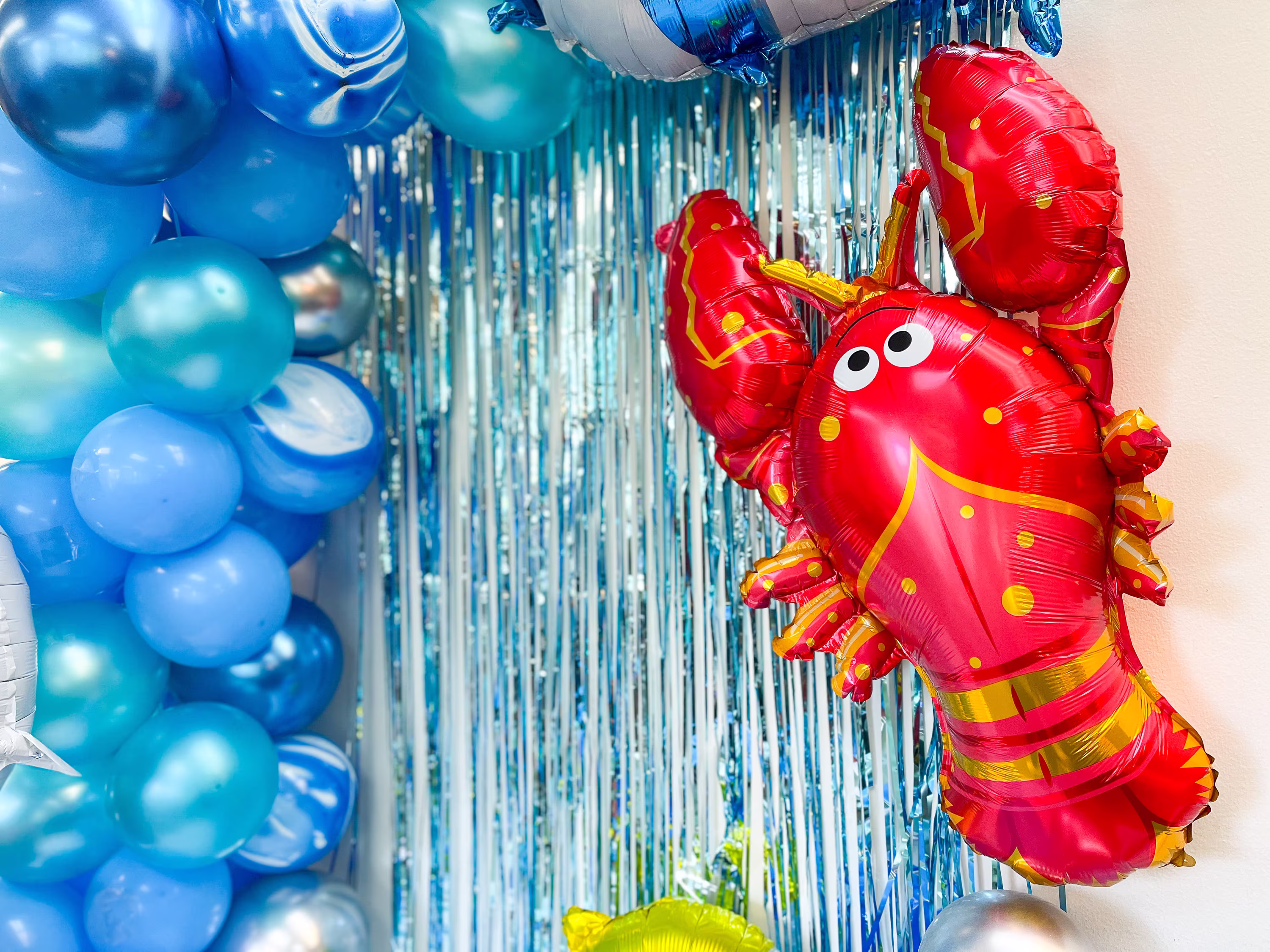 Lobster Balloon | Under The Sea Theme Seafood Ocean Theme Party Balloon