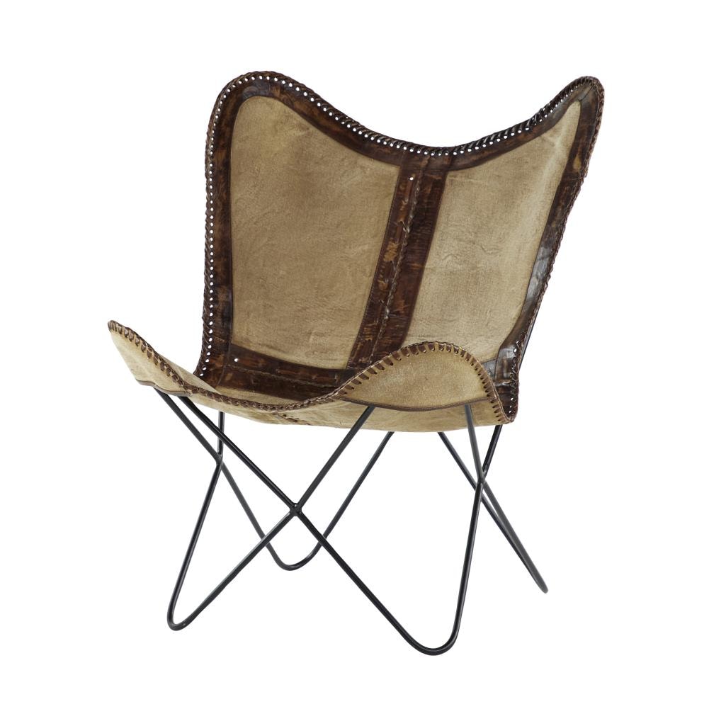 Grayson Lane Rustic Brown Blend Accent Chair | 88591