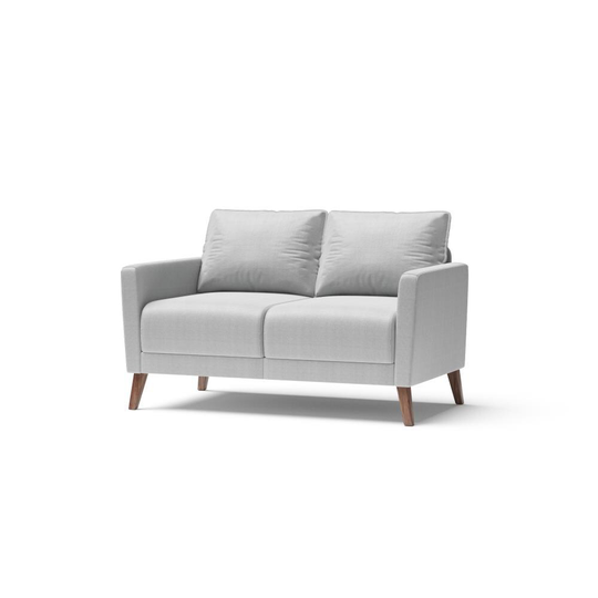 RST Brands Derna Modern Light Gray Polyester/Blend Loveseat | SL-LOV-BGE-1