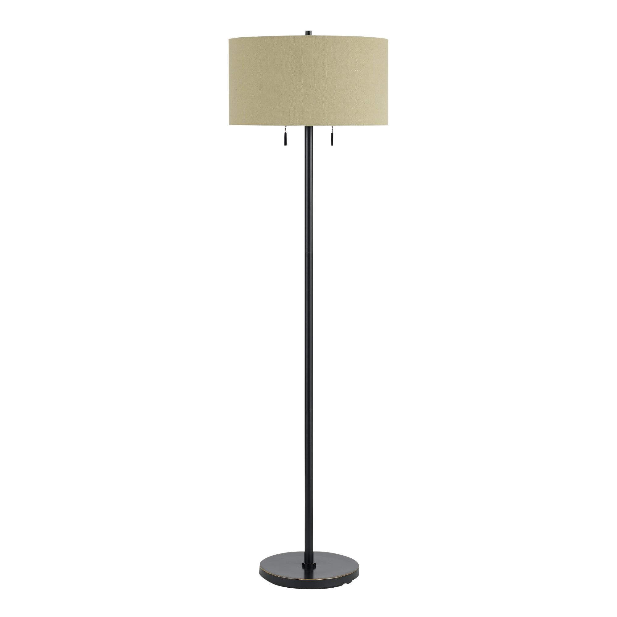 Dark Bronze 2 Light Calais Floor Lamp by World Market