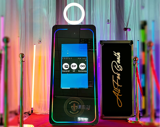 Magic Mirror Photo Booth, Booth 40/65 Inches