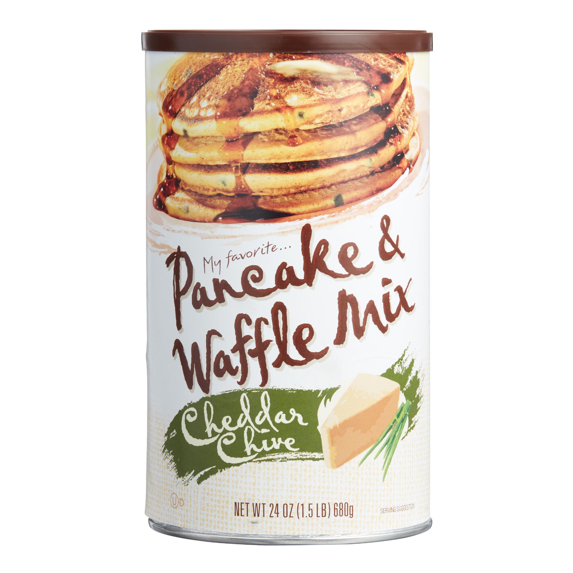 My Favorite Cheddar Chive Pancake And Waffle Mix by World Market