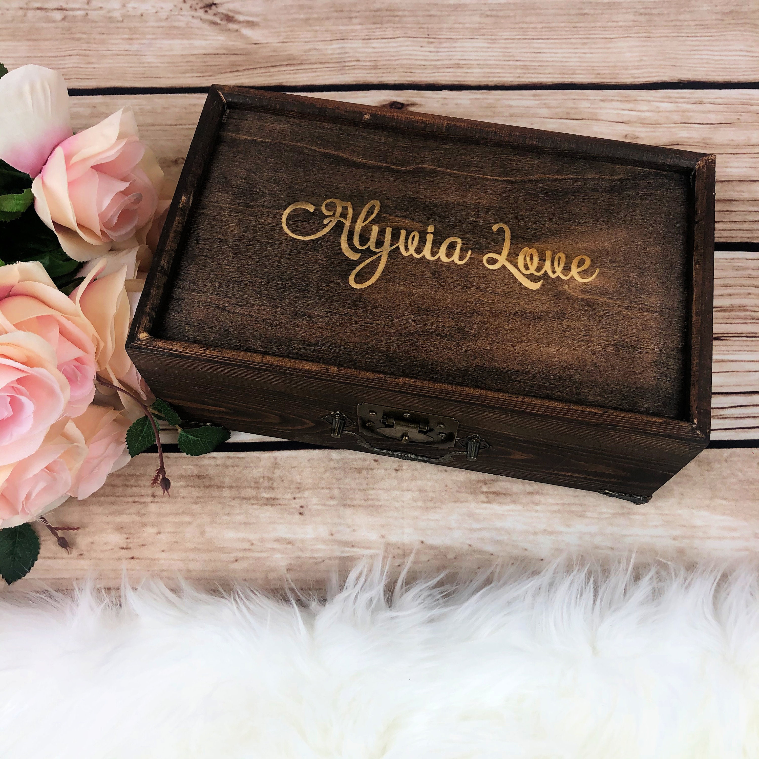 Jewelry Box, Blended Family Gift, Engraved Step Daughter Stepdaughter Wedding Gift For Girls