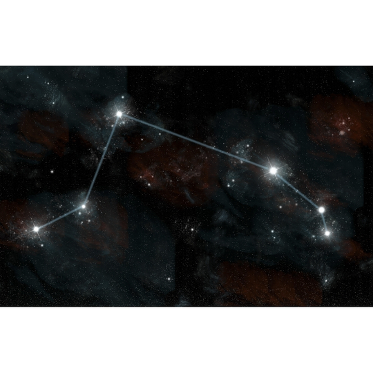 An artist's depiction of the constellation Aries the Ram. The constellation marks the Vernal Equinox. Aries is one of the twelve - 17 X 11