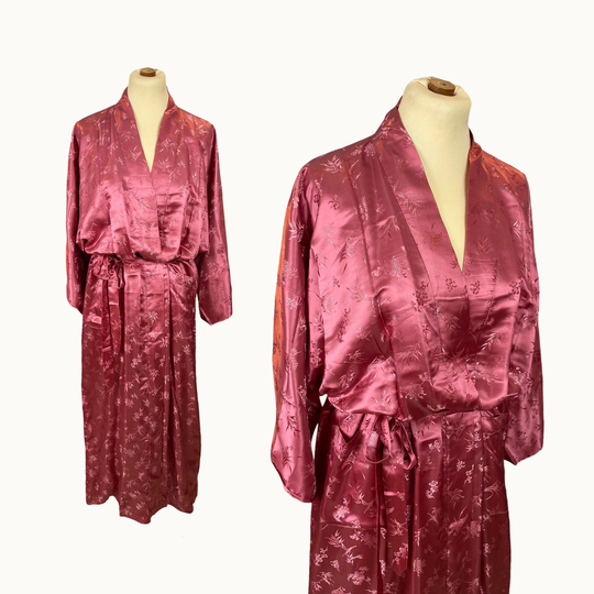 L | 70S Chinese Silk Blend Kimono
