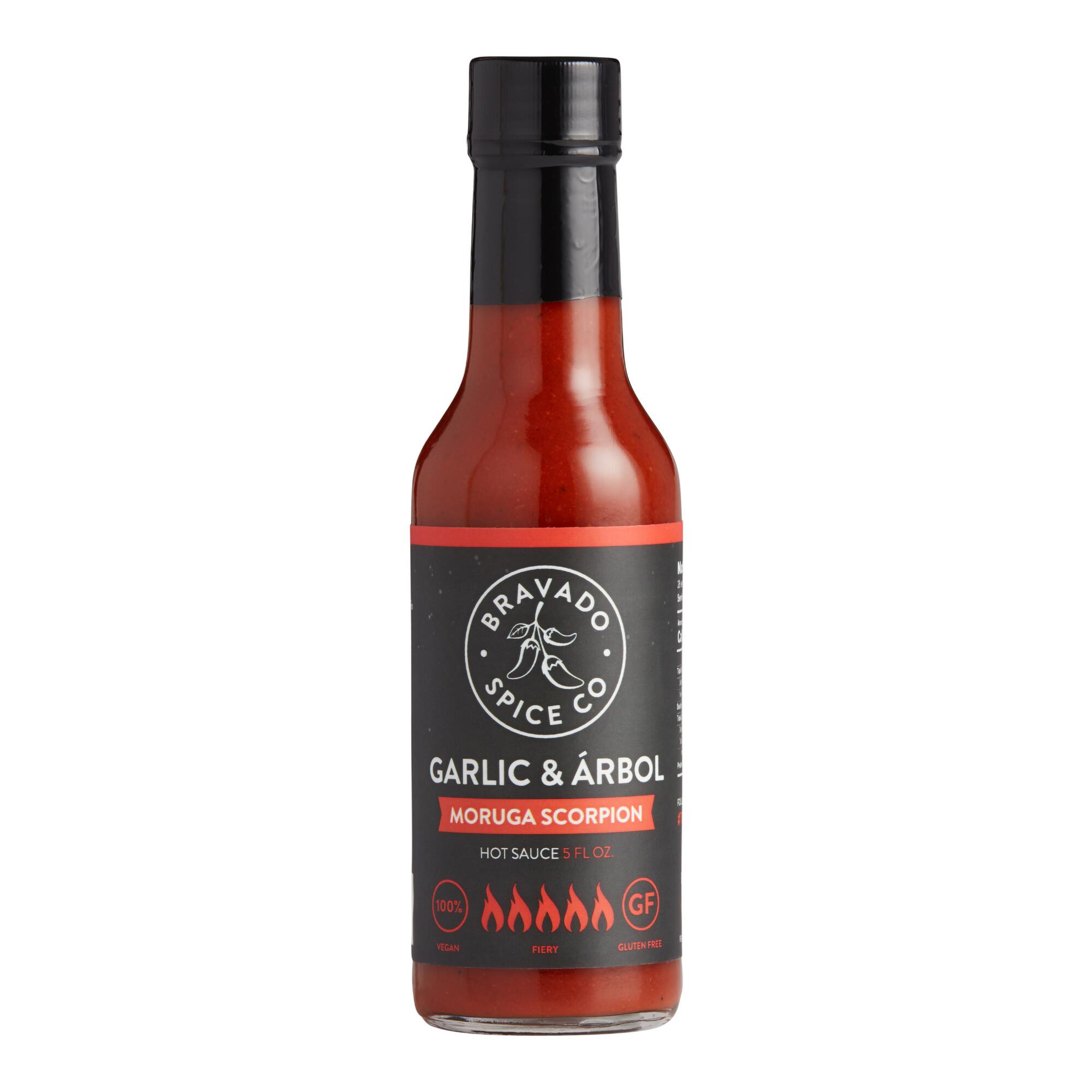 Bravado Garlic & Arbol Moruga Scorpion Hot Sauce by World Market