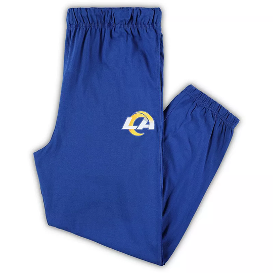 Men's Fanatics Branded Royal Los Angeles Rams Big & Tall Tracking Sweatpants, Size: 4XB, LAR Blue