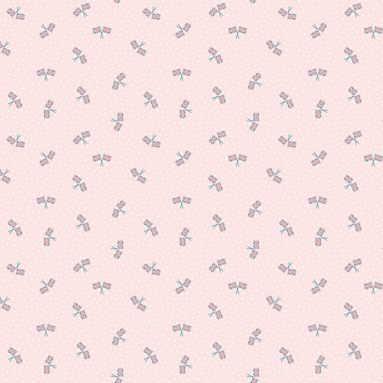 Notting Hill Union Jack Blush From Collection By Amy Smart For Riley Blake Designs | C10206-Blush