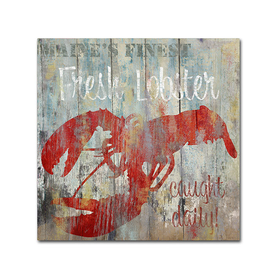 Color Bakery 'Restaurant Seafood III' Canvas Wall Art 14 x 14