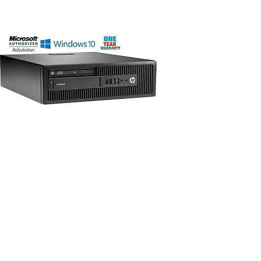 HP Elitedesk 800 G1 Sff Core I5 4570 3.2 Ghz 8Gb RAM 1TB Hard Drive, Windows 10 Pro, Refurbished
