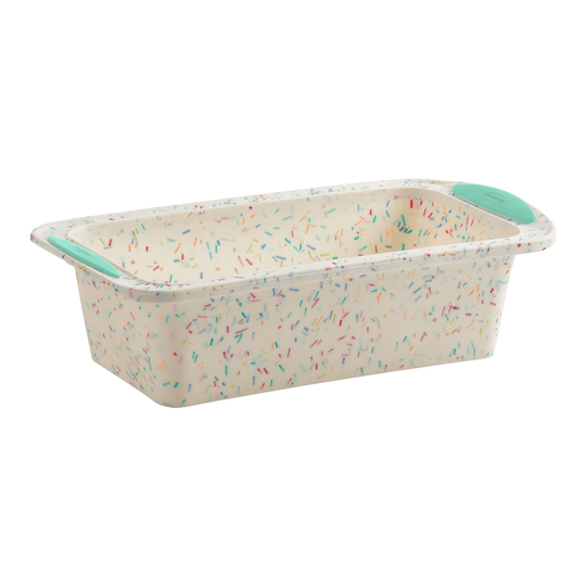 Trudeau Confetti Structured Nonstick Silicone Loaf Pan: Multi by World Market