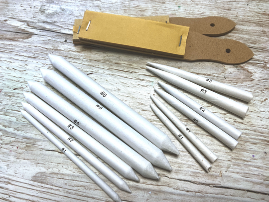 Drawing Kit Blending Stump Tortillon Sandblock Pencil Drawing Tools