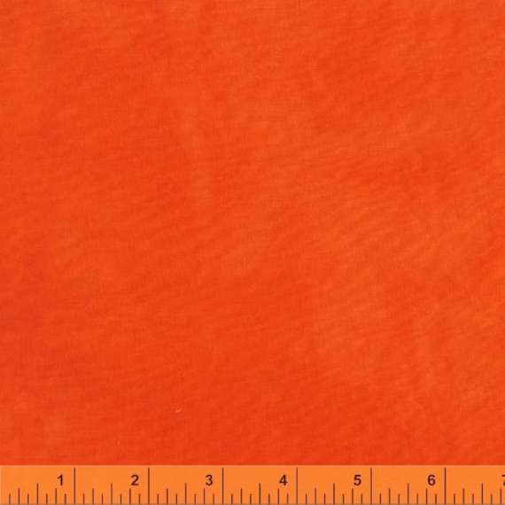 Windham Fabrics - Designed By Marcia Derse Palette Blender 37098-77 Tangerine Orange