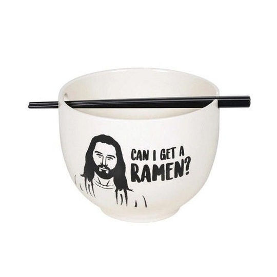Ramen Jesus Bowl Chopsticks Set Our Name Is Mud