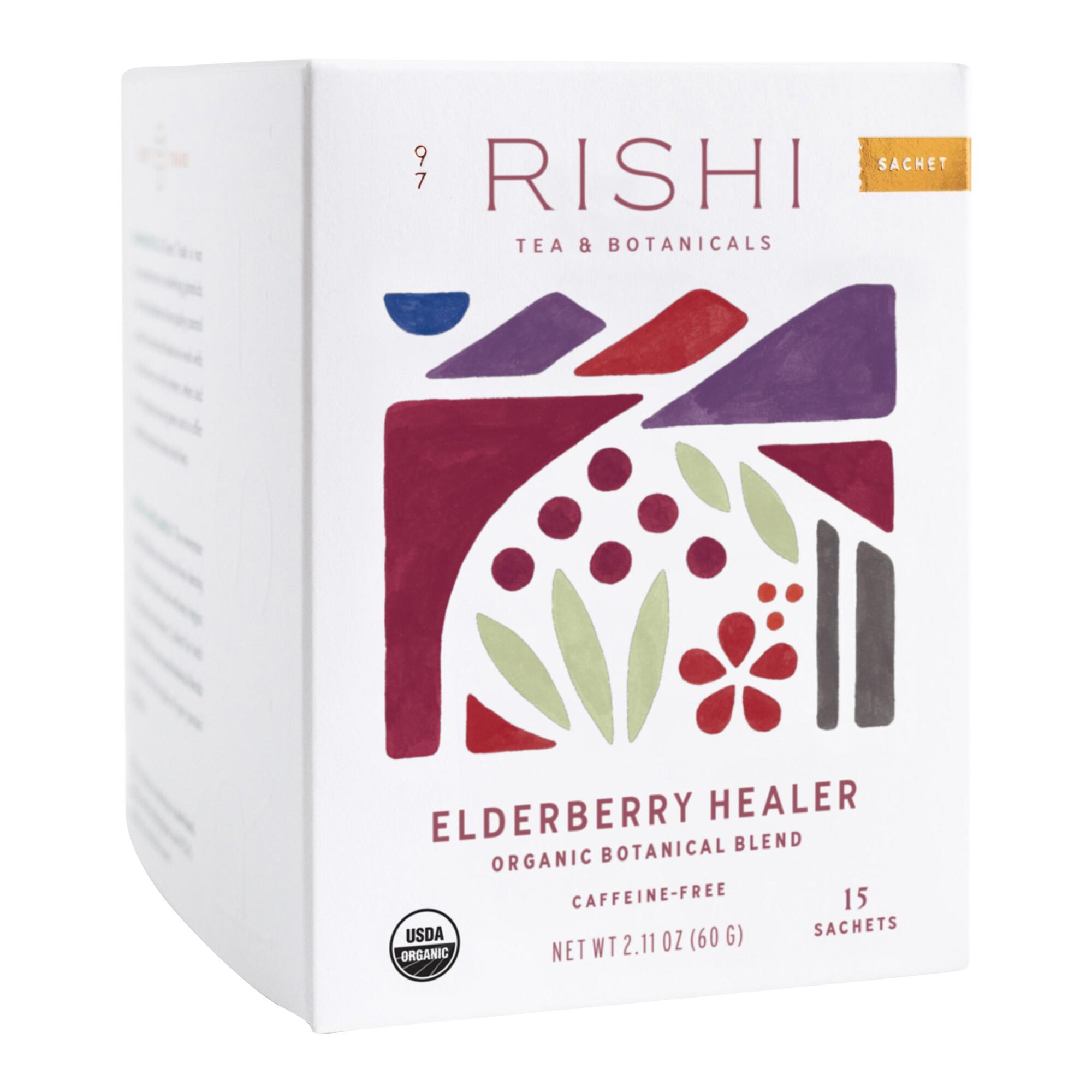 Rishi Elderberry Healer Tea 15 Count by World Market