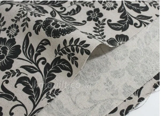 Linen 1/2Y Japanese Cotton Blended Fabric/ Medium Weight High Quality Linen Half Yard 18"x44" Km201900