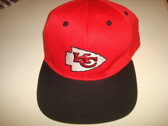 Kansas City Chiefs Logo7 1997 Logo Snapback Script Hat Cap Vintage 90S