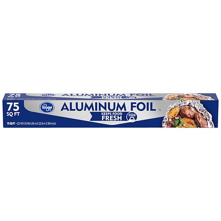 Kroger Aluminum Foil 75 sq ft - 1.0 ea