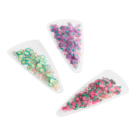 CHIMMI Fruit Confetti Hair Clip: Pink by World Market