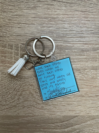 Post-It Note|Greys Anatomy Keychain