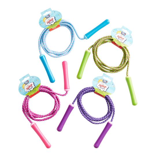 Toysmith Jump Ropes Set of 4: Blue/Green/Pink/Purple - Plastic by World Market