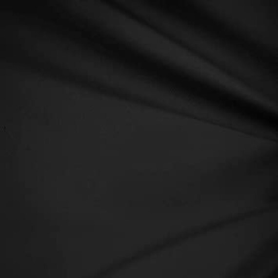 Back To Black Cotton Fabric Blend By The Yard , Half Fat Quarter X 60 Inches Wide Fast Shipping