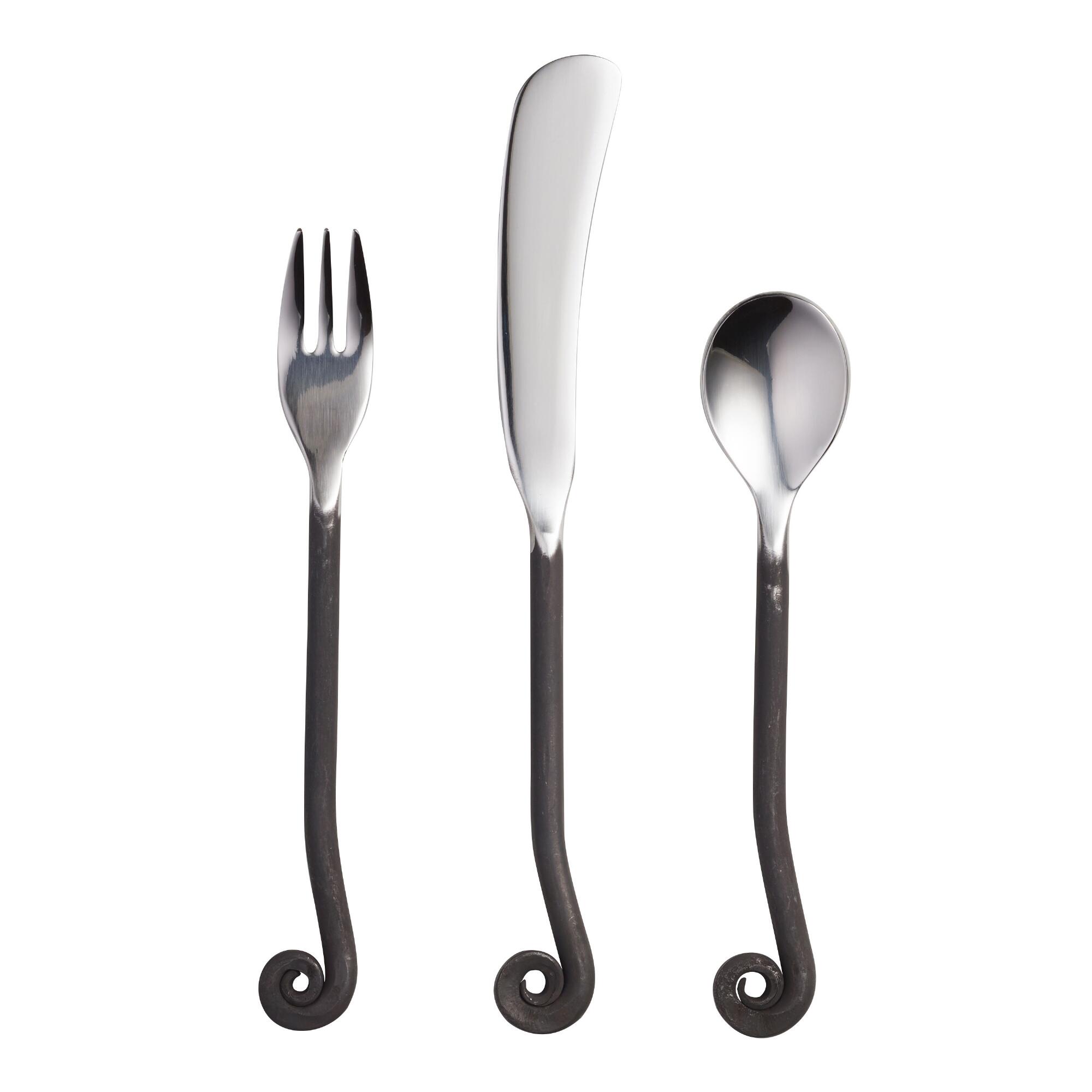 Treble Clef Cocktail Flatware Collection by World Market