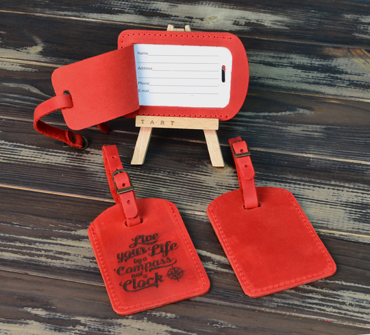 Personalized Leather Luggage Tag, Tags Personalized, Luggage Tags, Tag Favor, Wedding, Wedding Favors