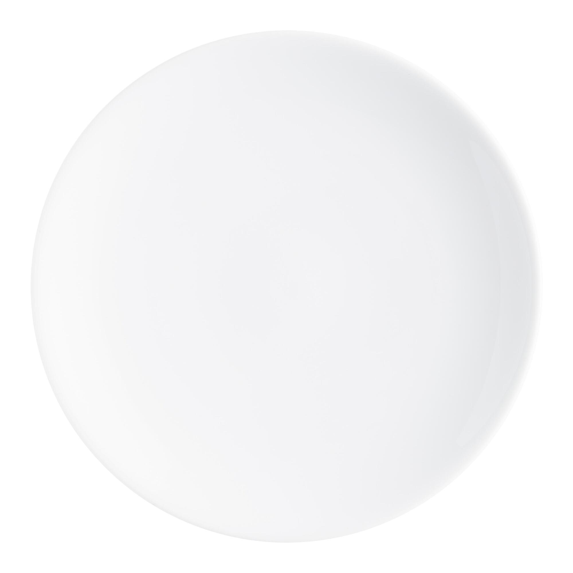White Porcelain Coupe Salad Plates Set Of 4 by World Market