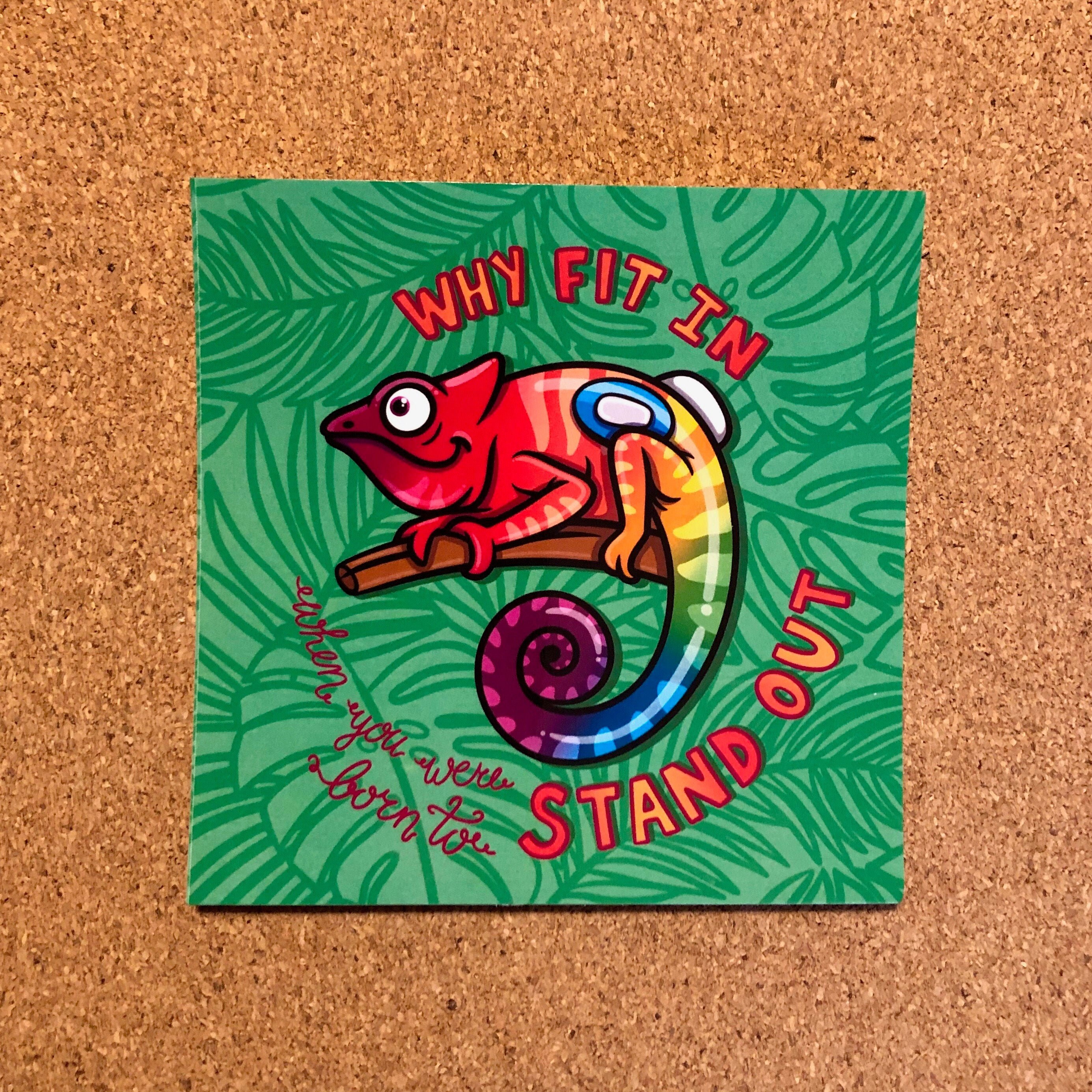Why Blend in When You Were Born To Stand Out - Mini Print, Diabetes, T1D, Type One, 1, Diabetes Art, Inspirational, T1D Inspiration
