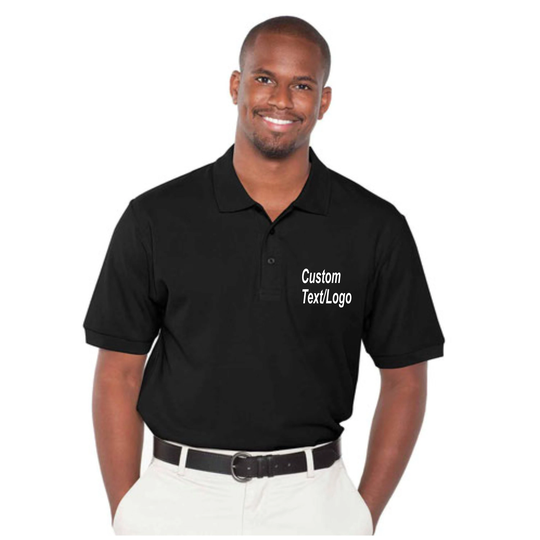 Cusotm Blend Polo Shirt, Custom Sports Shirt, Personalized Collared Tee, Custom Uniform, School Polo Shirt, Cotton Blend