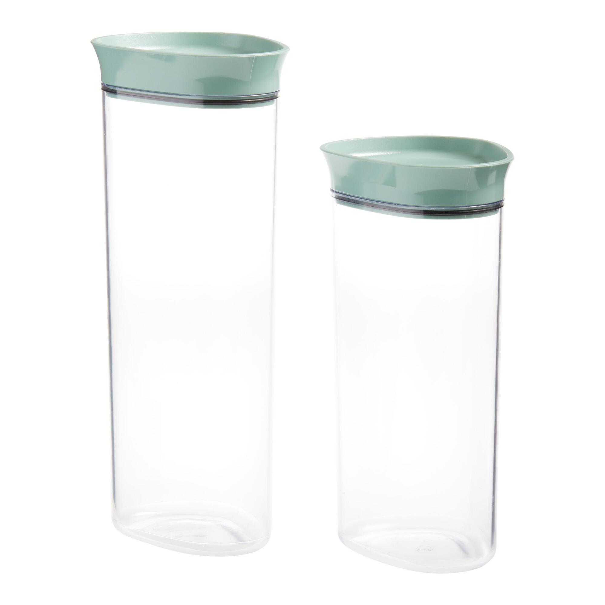 Sage Green Pantry Storage Container by World Market