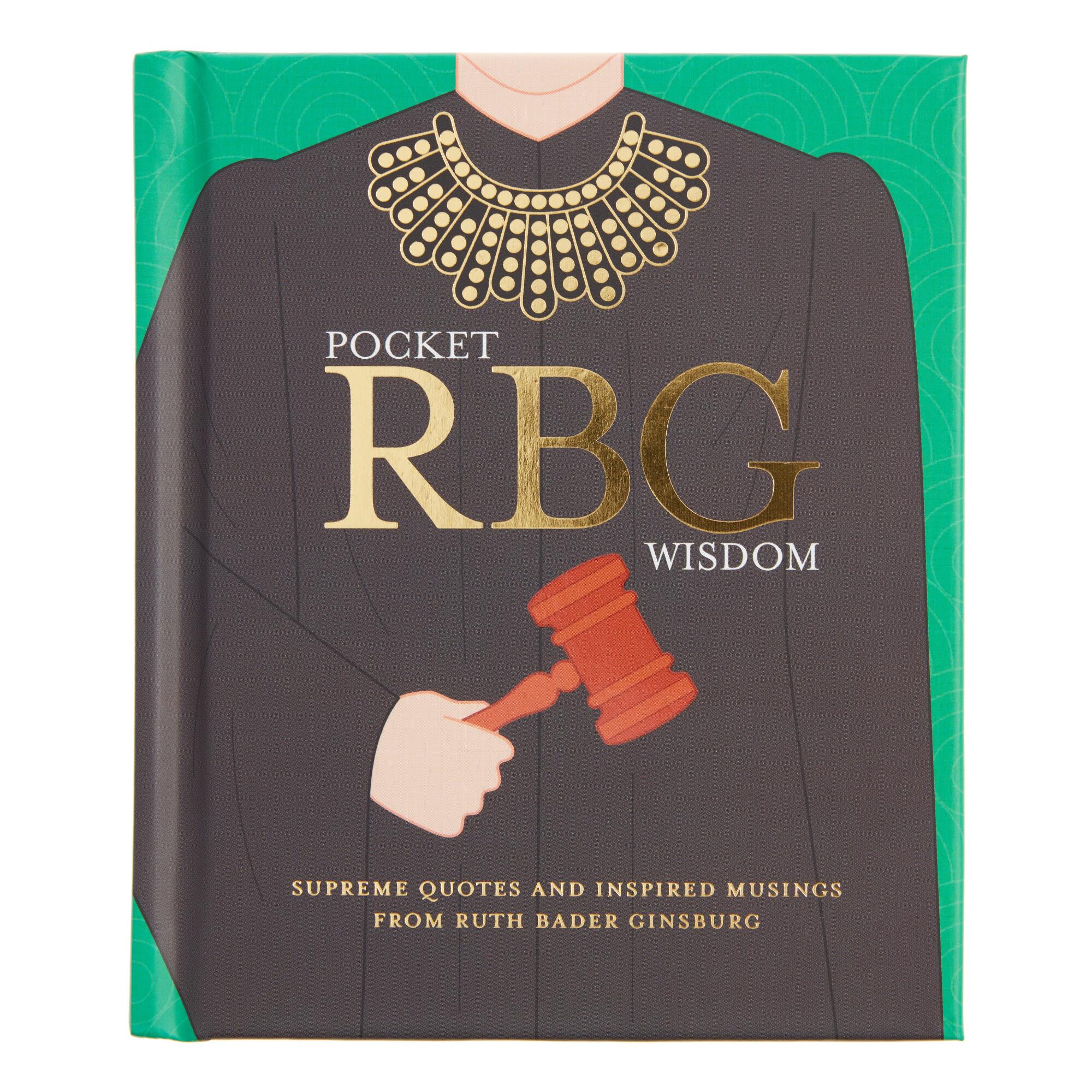 Pocket RBG Wisdom Book by World Market