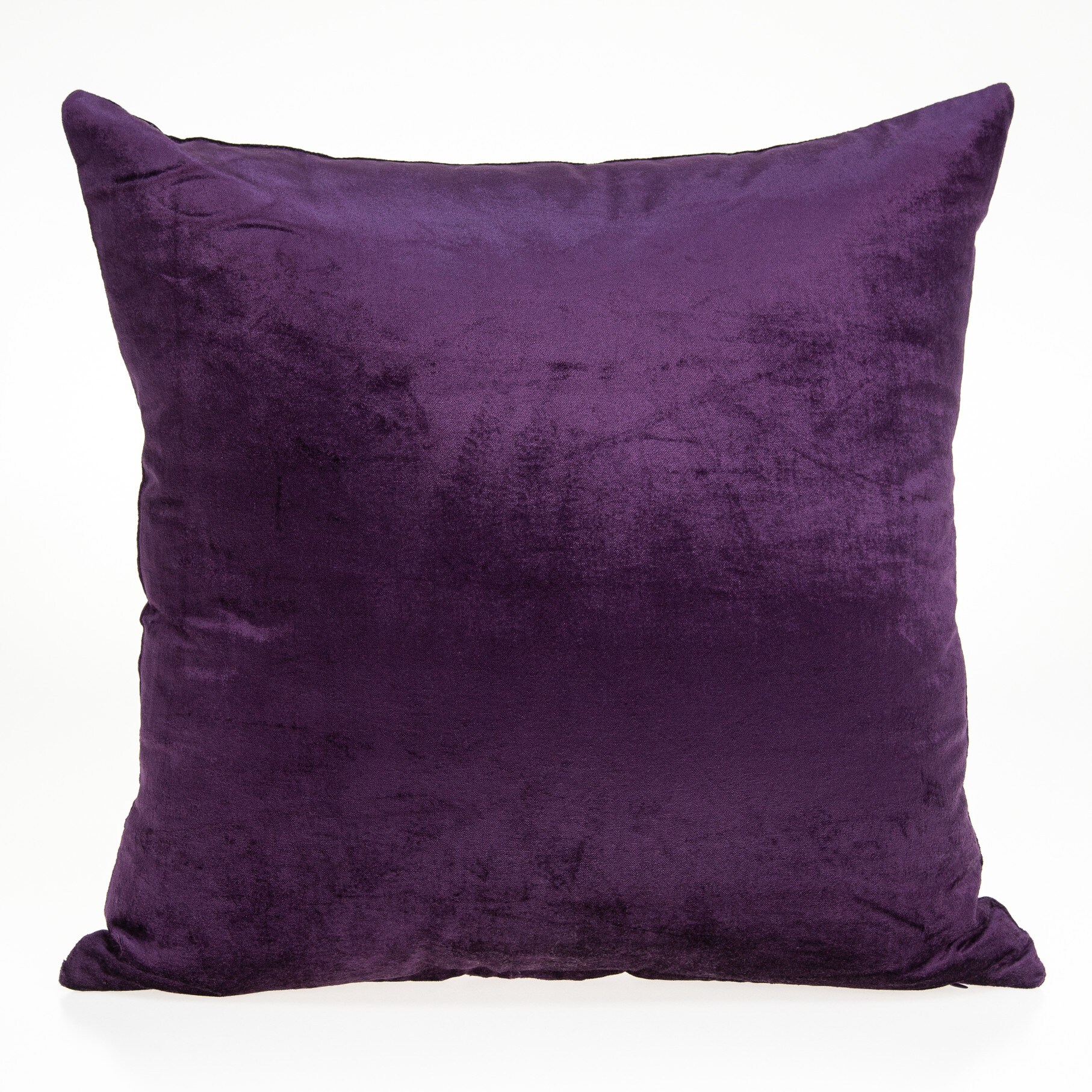HomeRoots Jordan Purple Standard Cotton Viscose Blend Pillow Case | 334170